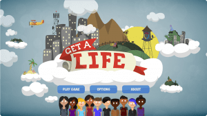 Get a life title screen