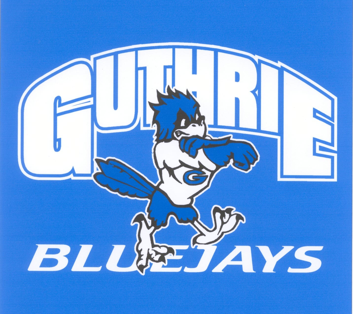 Guthrie Publc Schools Bluejays Logo